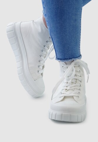 Findlay High-Top Sneakers 'CALIFORNIA' in White