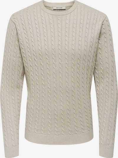 Only & Sons Pulover 'ONSLOUI' u sivkasto bež, Pregled proizvoda