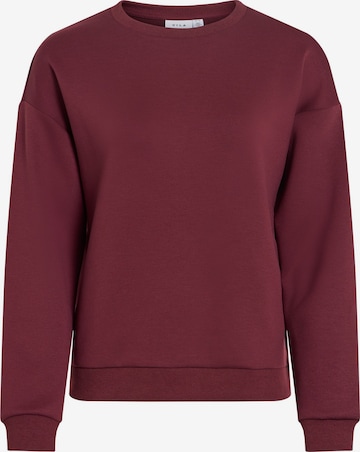 VILA Sweatshirt 'VISandy' in Braun: Vorderseite