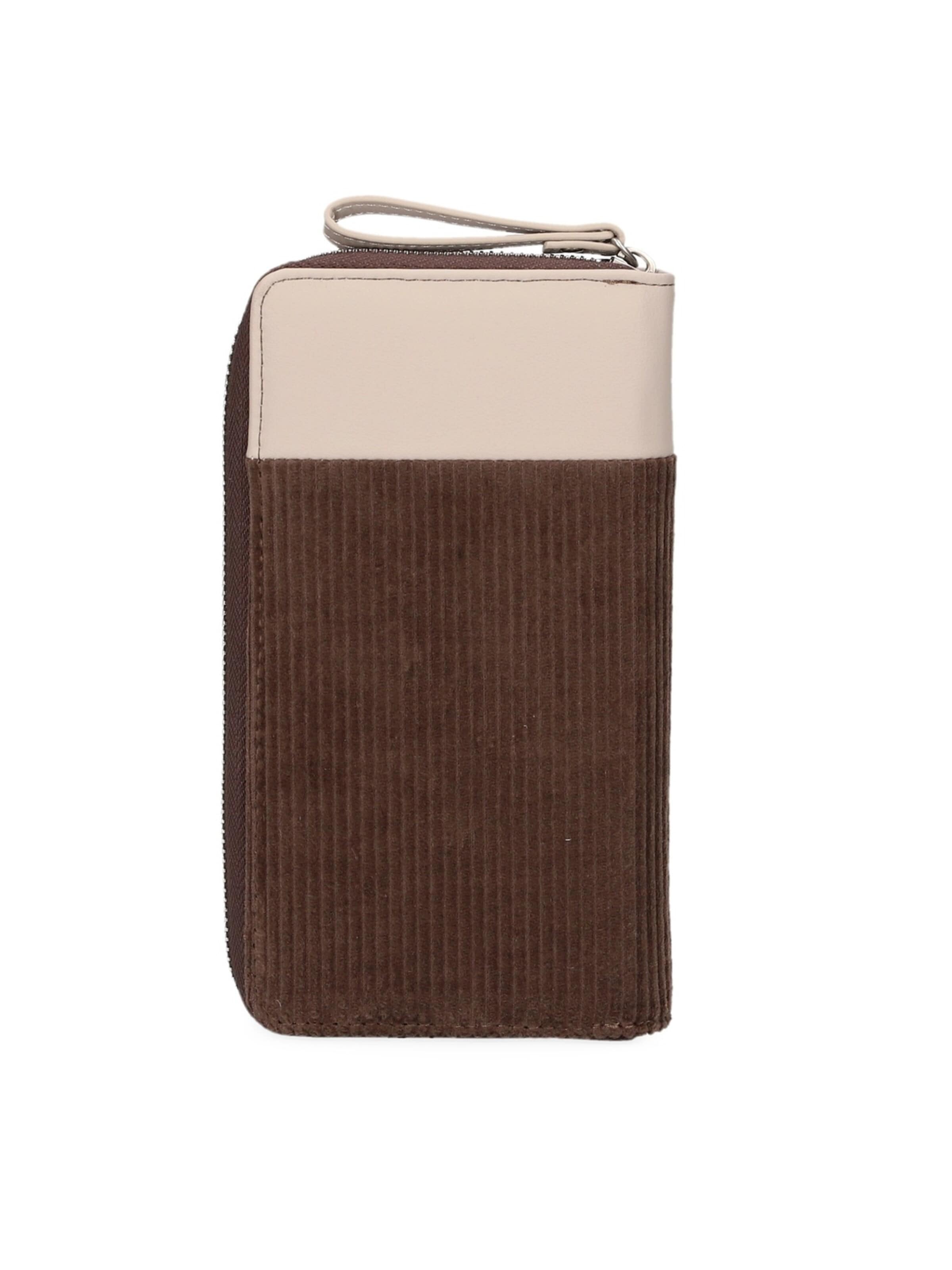 ZWEI Wallet 'EVA EV2' in Brown