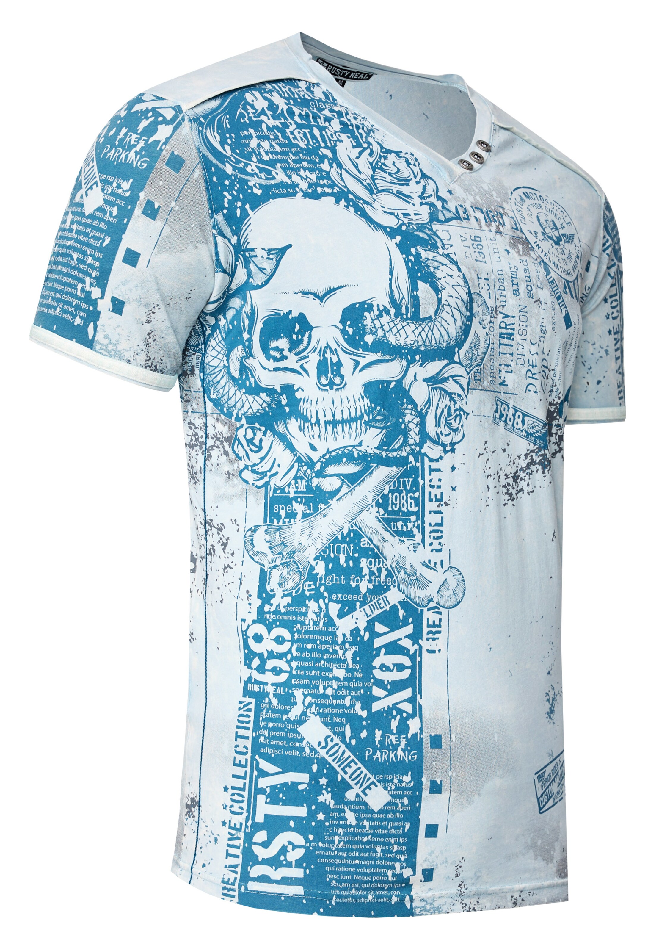 Rusty Neal Shirt in Blue