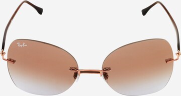 Lunettes de soleil '0RB8066' Ray-Ban en marron