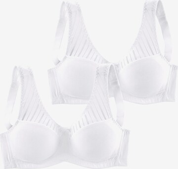 NUANCE Bra in White: front