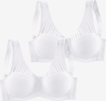 NUANCE Bra in White: front