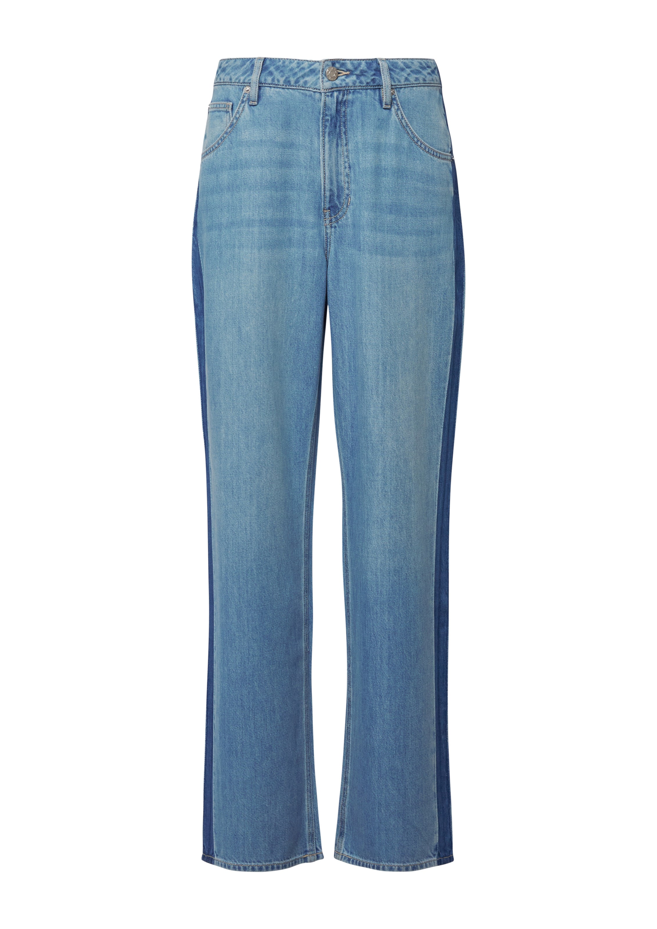 Largi Jeans 'Beth' de la s.Oliver pe albastru: față