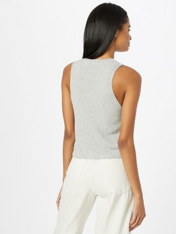 Top in maglia di NU-IN in grigio