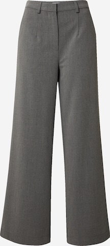 Wide Leg Pantalon minimum en gris : devant