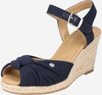ESPRIT Sandaal in Blauw: voorkant