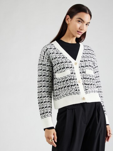 ABOUT YOU Knit cardigan 'Joyce' in White: front