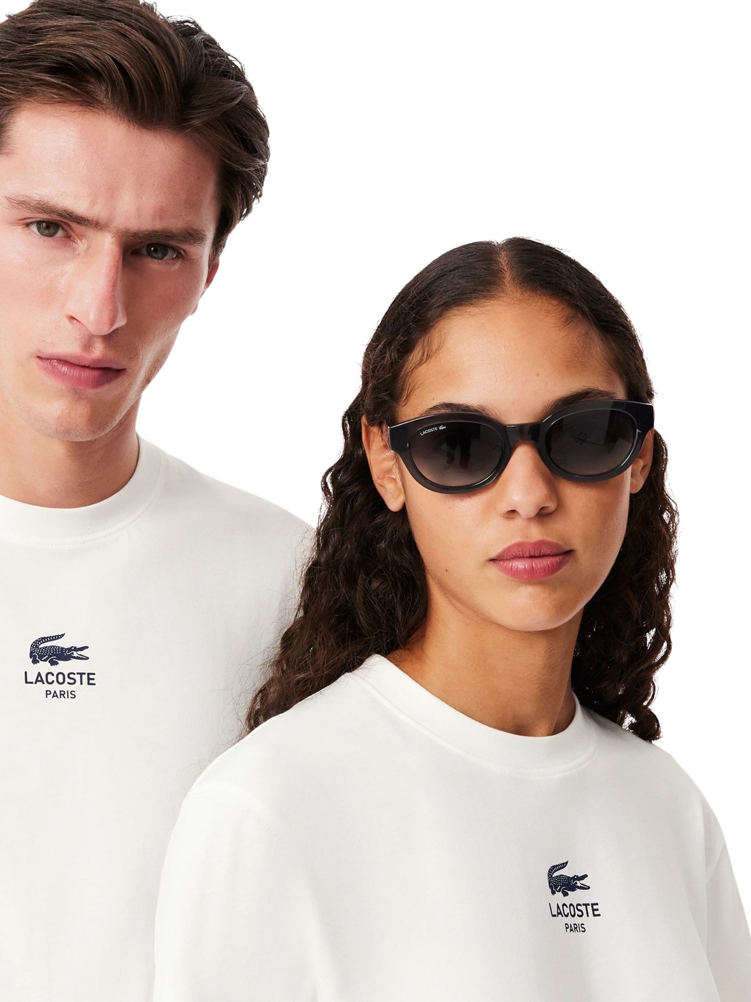 LACOSTE Bluser & t-shirts i hvid