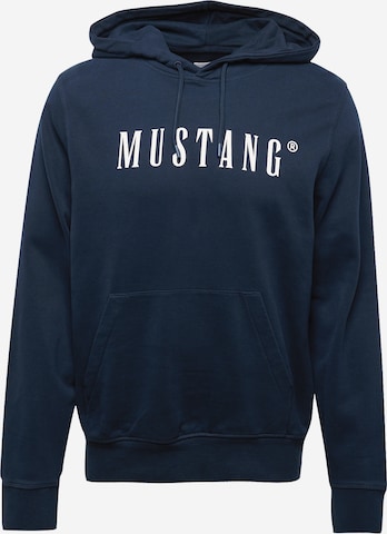 MUSTANG - Sudadera 'Bronson' en azul: frente
