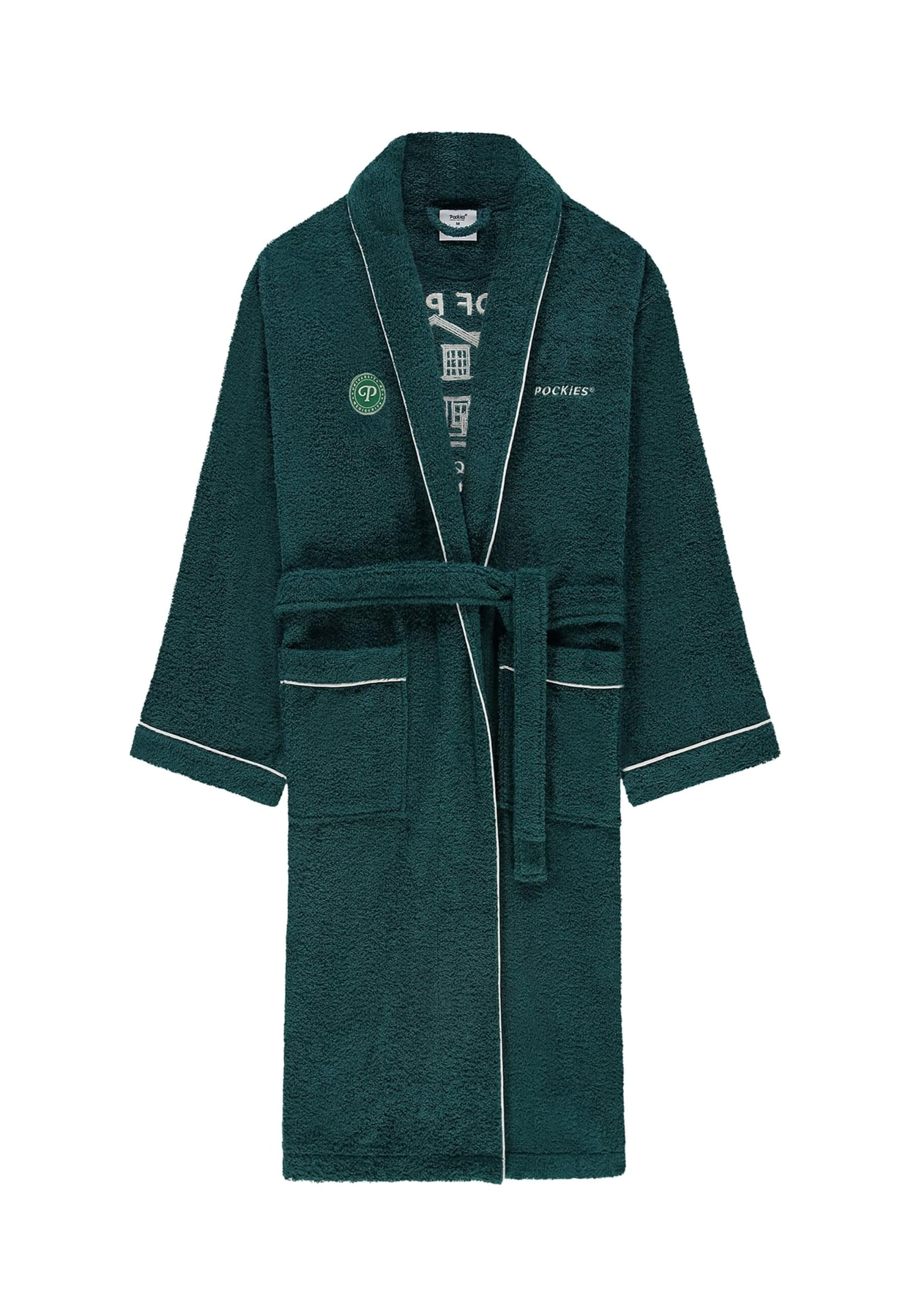 Pockies Dlouhý župan – zelená: přední strana