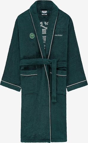 Pockies - Roupão comprido em verde: frente