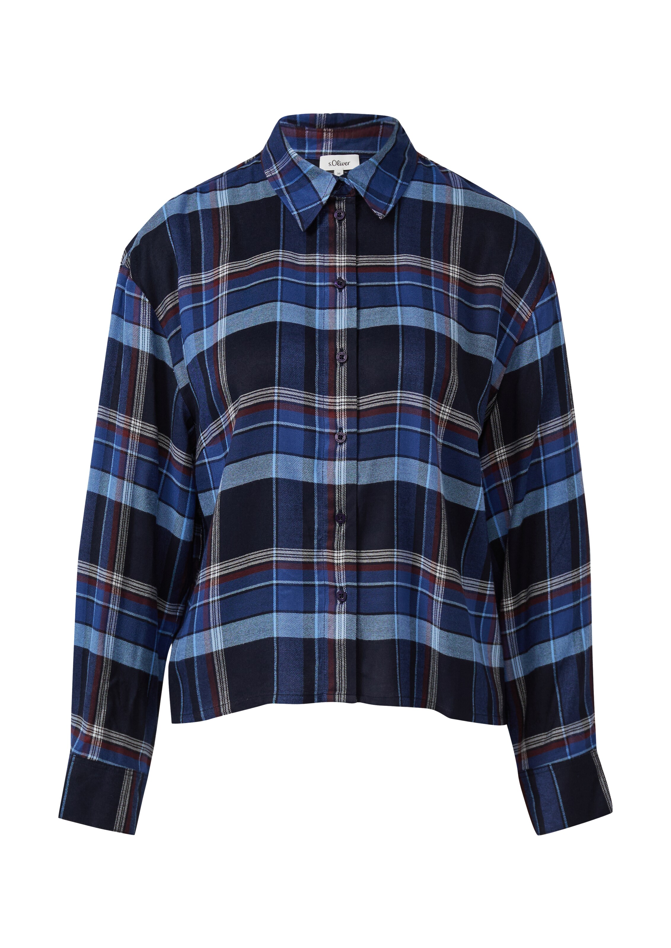 s.Oliver Блузка в Синий: спереди