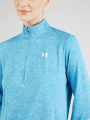 UNDER ARMOUR Functioneel shirt in Blauw