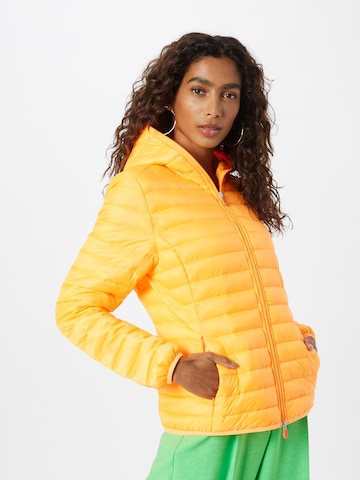 SAVE THE DUCK Демисезонная куртка 'KYLA' в Оранжевый: спереди
