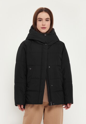 Finn Flare Between-season jacket in Black: front