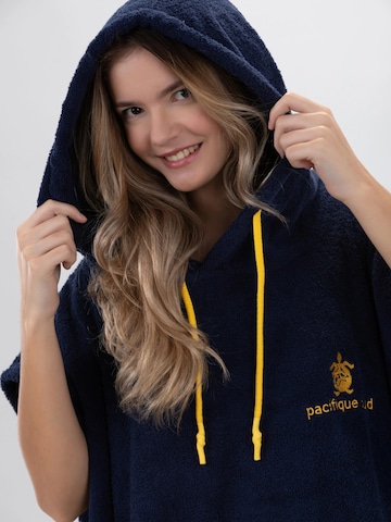 Pacifique Sud Athletic Robe 'Surf' in Blue