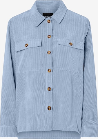 Chemisier 'PCEFFI' PIECES en bleu : devant