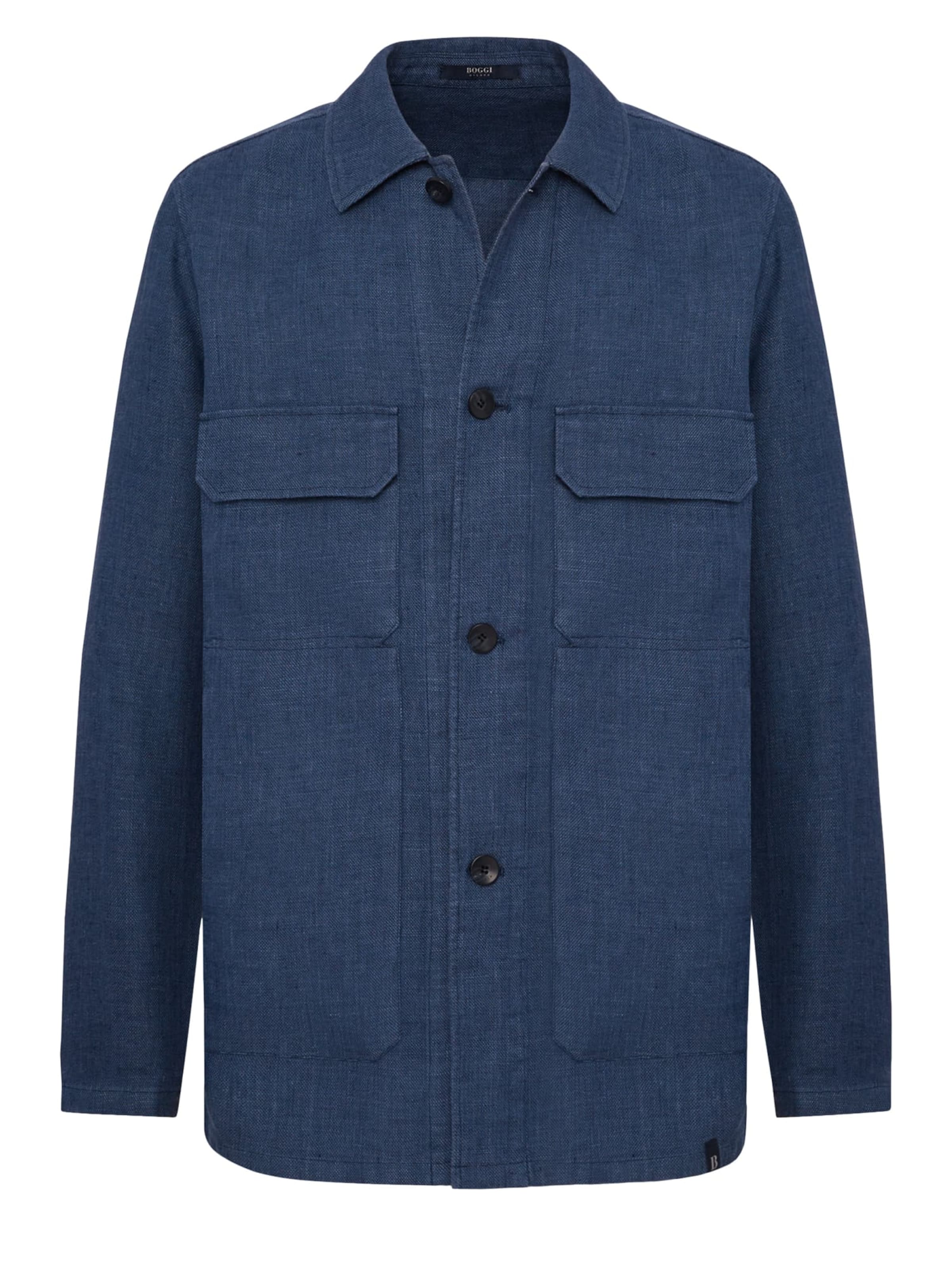 Boggi Milano Prehodna jakna | modra barva: sprednja stran