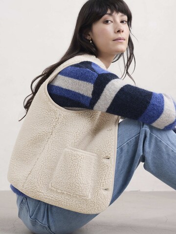 Seasalt Cornwall Bodywarmer 'Well Wisher' in Beige