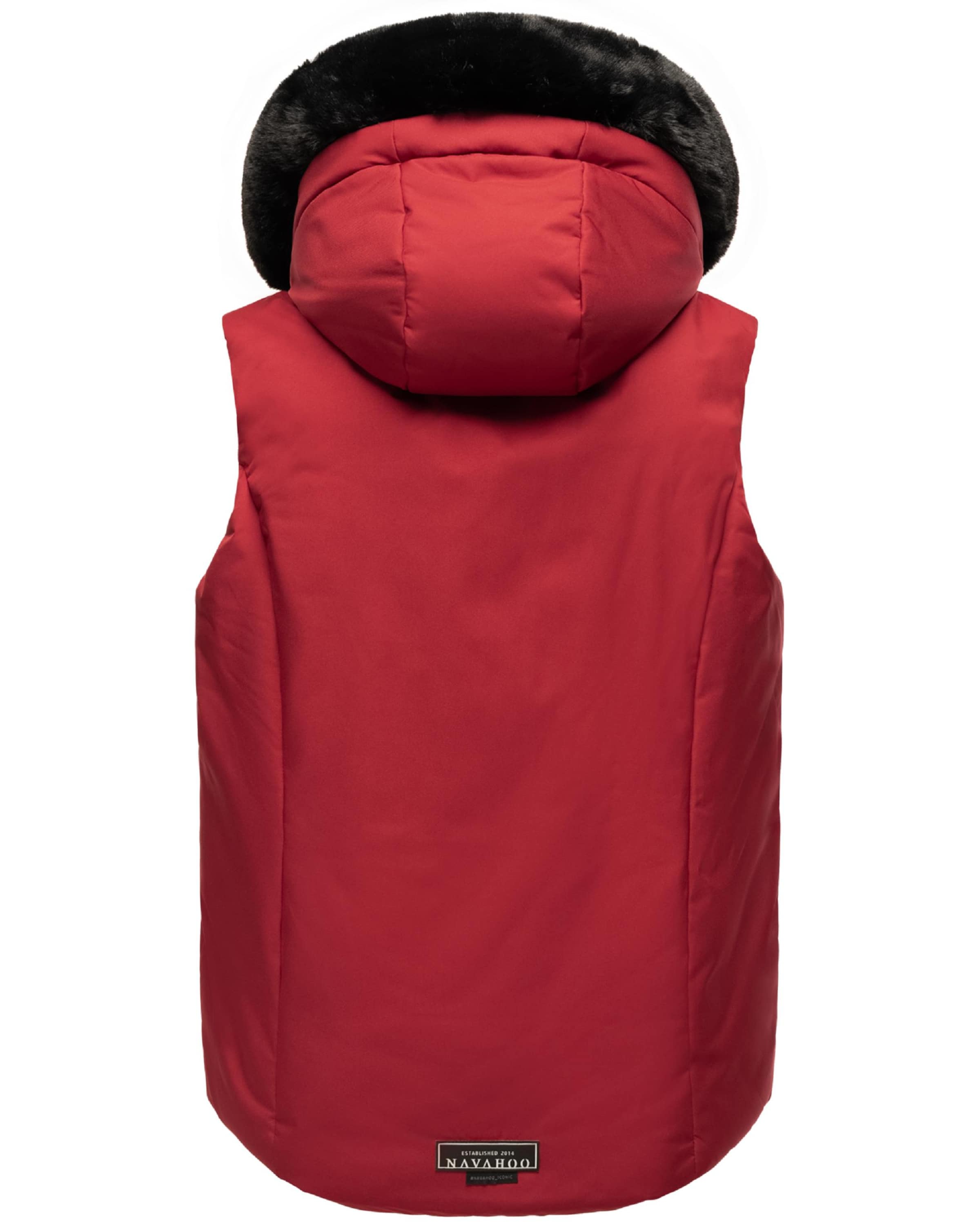 Gilet 'Zimthäschen XIV' NAVAHOO en rouge