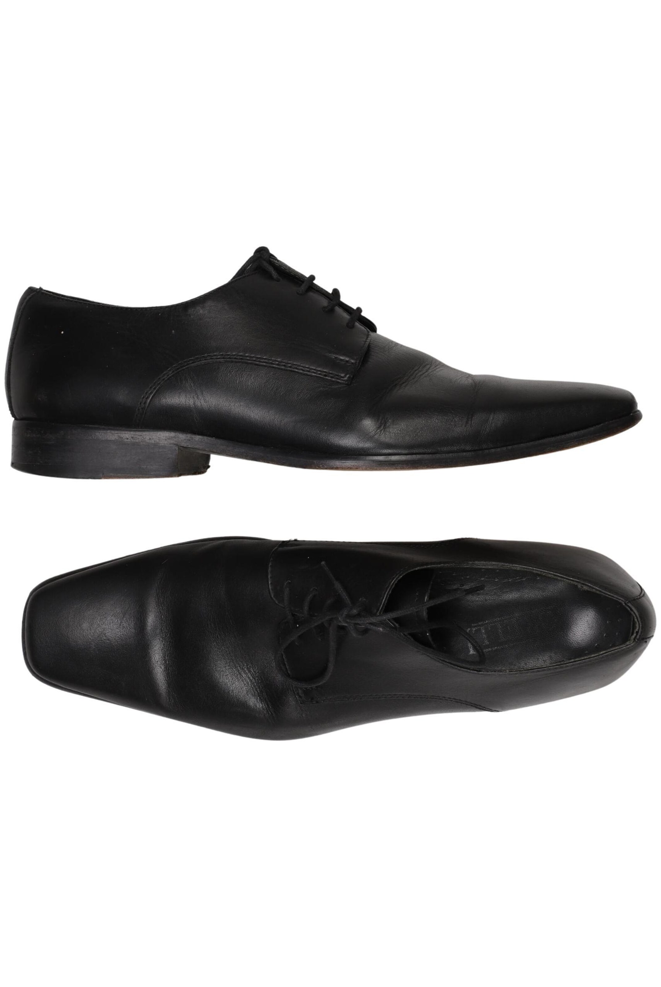 Borelli Flats & Loafers in 43 in Black: front