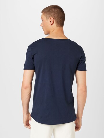 Key Largo Shirt 'FREEZE' in Blauw