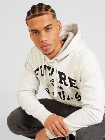 QS Sweatshirt in Wit