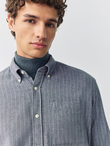 Next Regular fit Πουκάμισο σε γκρι
