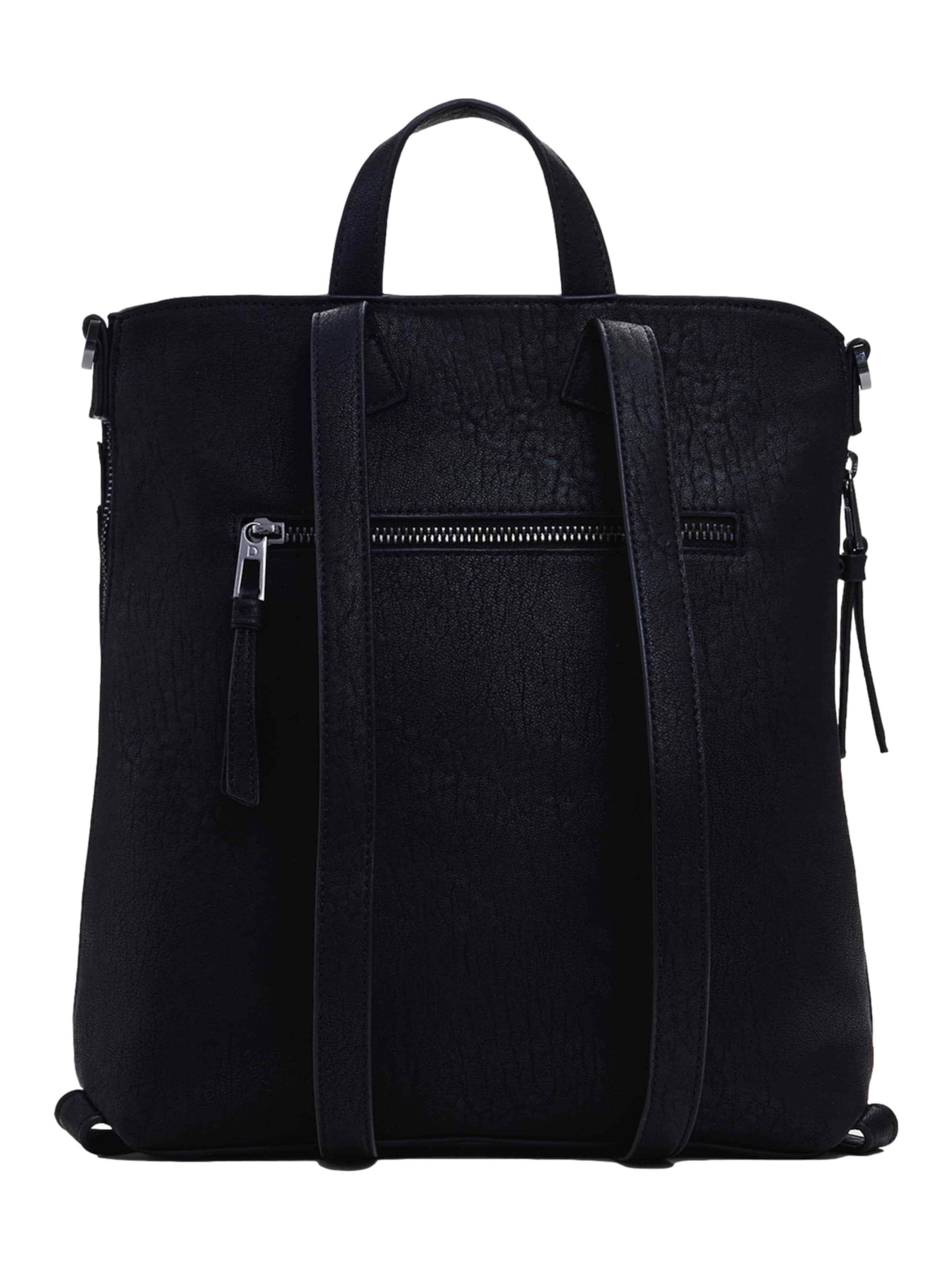 Desigual Rucksack 'Poker Face Chester' in Schwarz