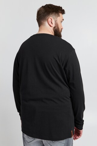 !Solid Langarmshirt 'Volko' in Schwarz