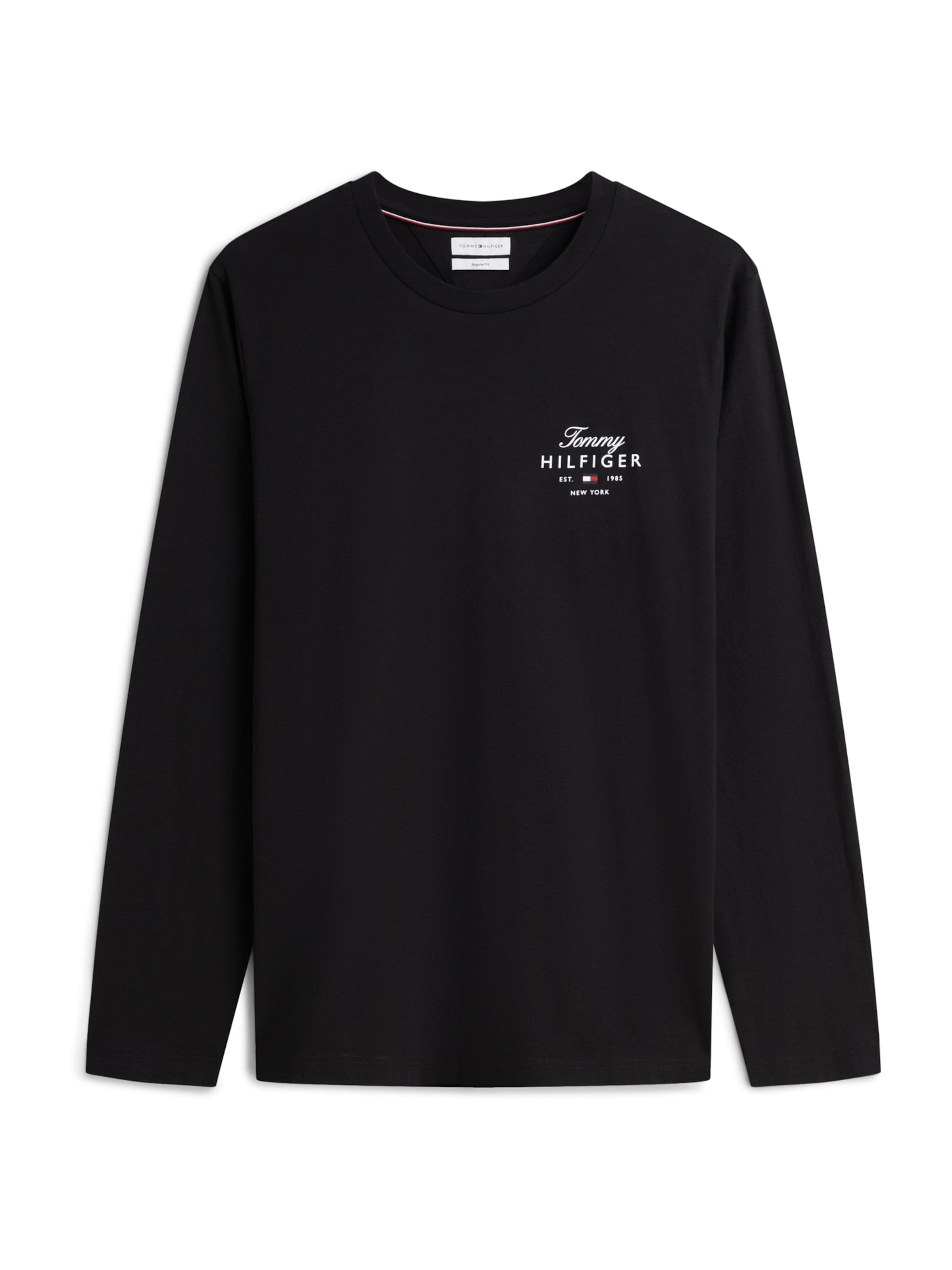 TOMMY HILFIGER Футболка в Черный: спереди