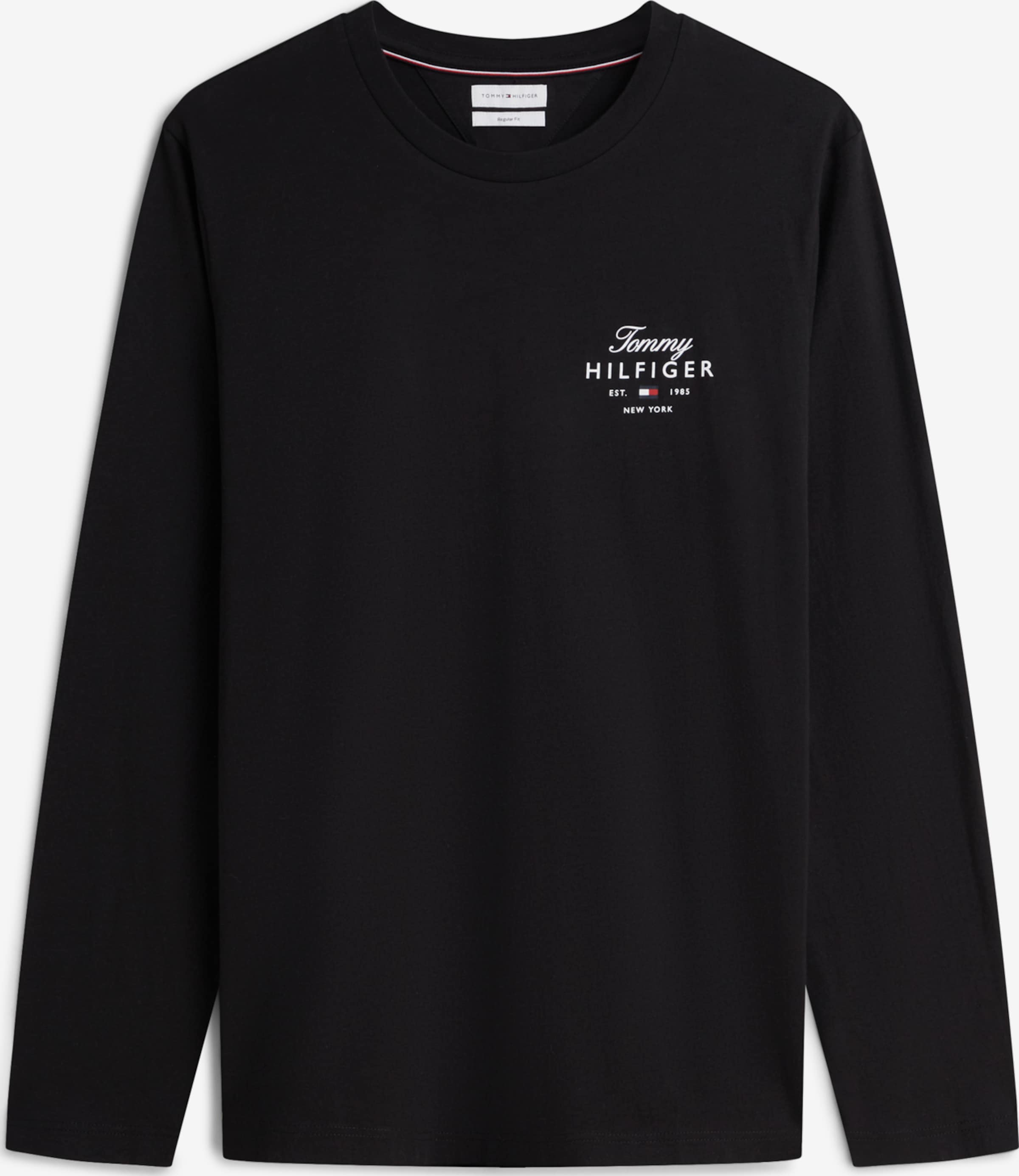 TOMMY HILFIGER Tricou 'Logo Long Sleeve'