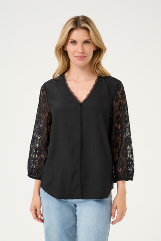 Kaffe Blouse 'Silja' in Black: front