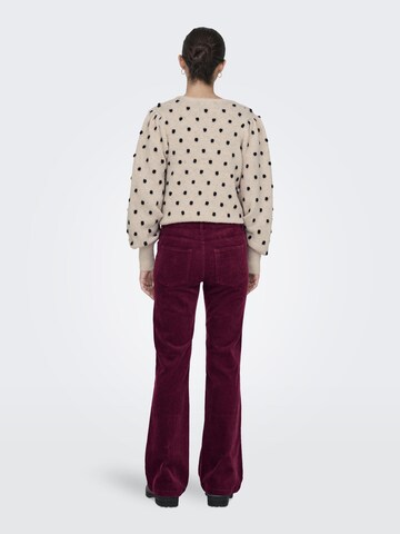 évasé Pantalon JDY en rouge