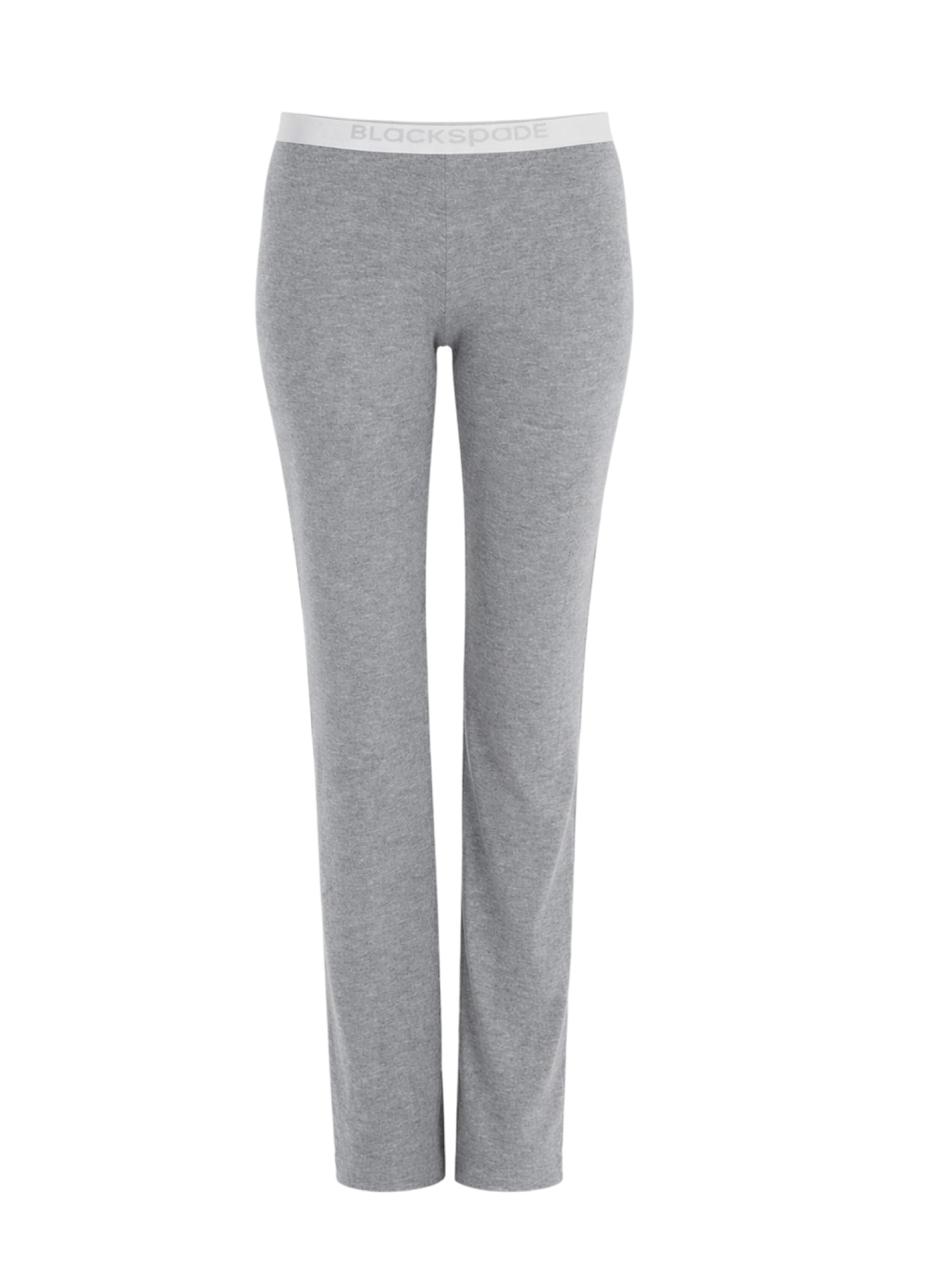 Pantalon de pyjama Blackspade en gris : devant