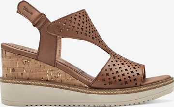 TAMARIS Sandals in Brown