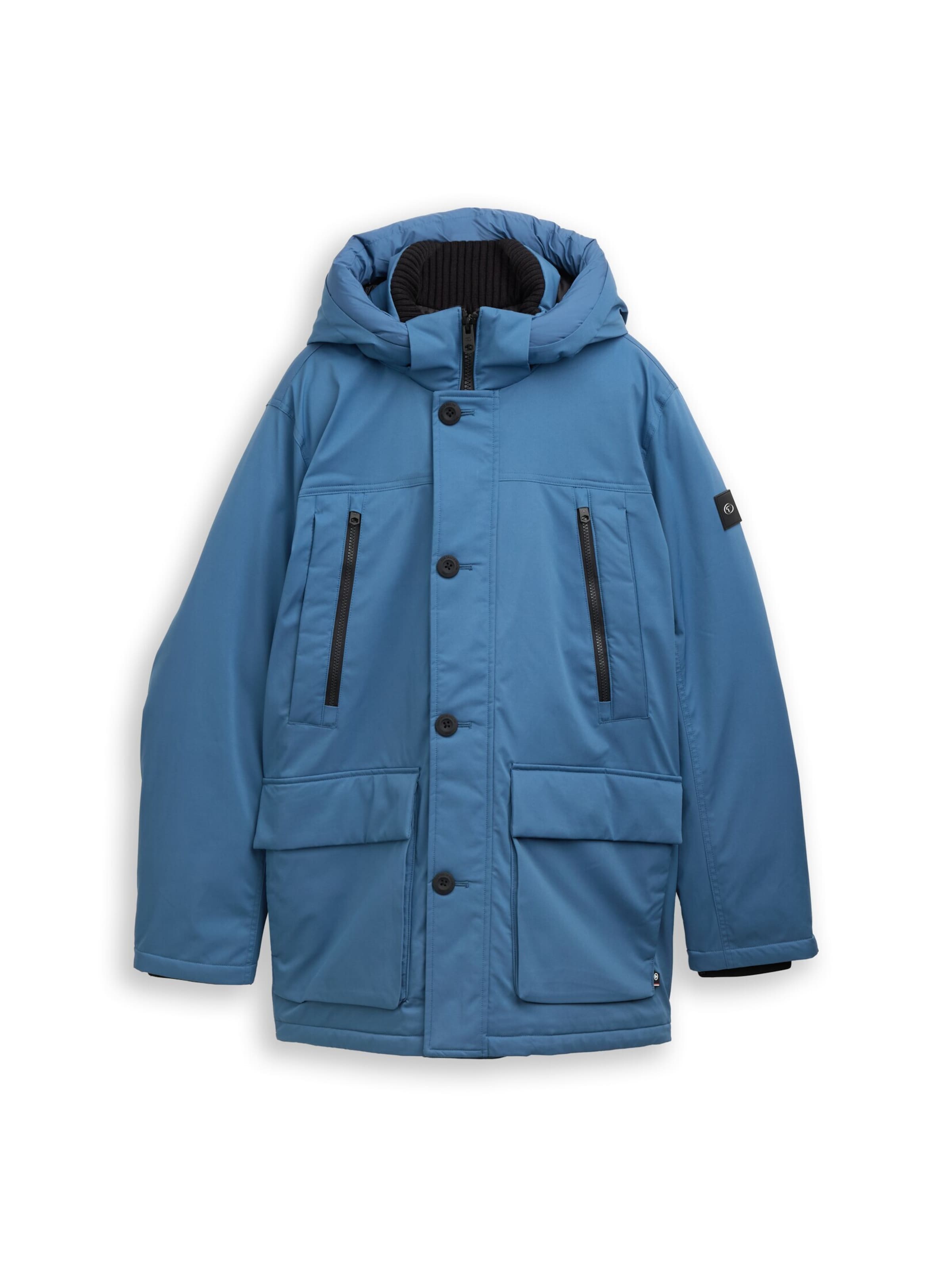 TOM TAILOR Winter parka in Blue: front