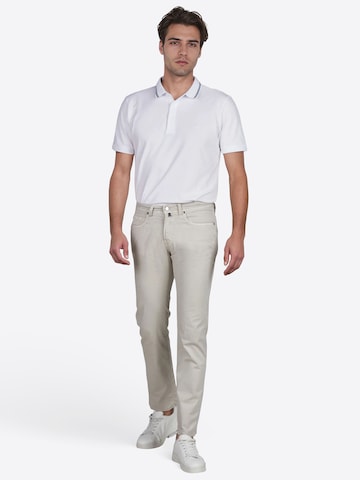 PIERRE CARDIN Regular Jeans 'Lyon' in Beige