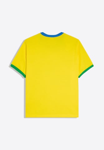 Tricou 'MUNDIAL' de la Bershka pe galben