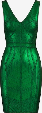 Kraimod - Vestido de gala en verde: frente