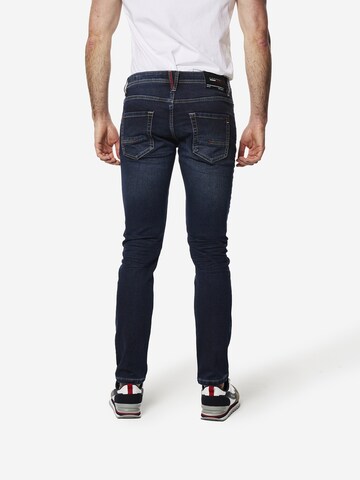 KOROSHI Slimfit Jeans i blå