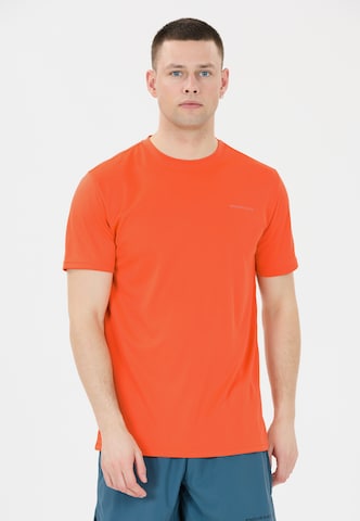 ENDURANCE Performance shirt 'Vernon' in Orange: front