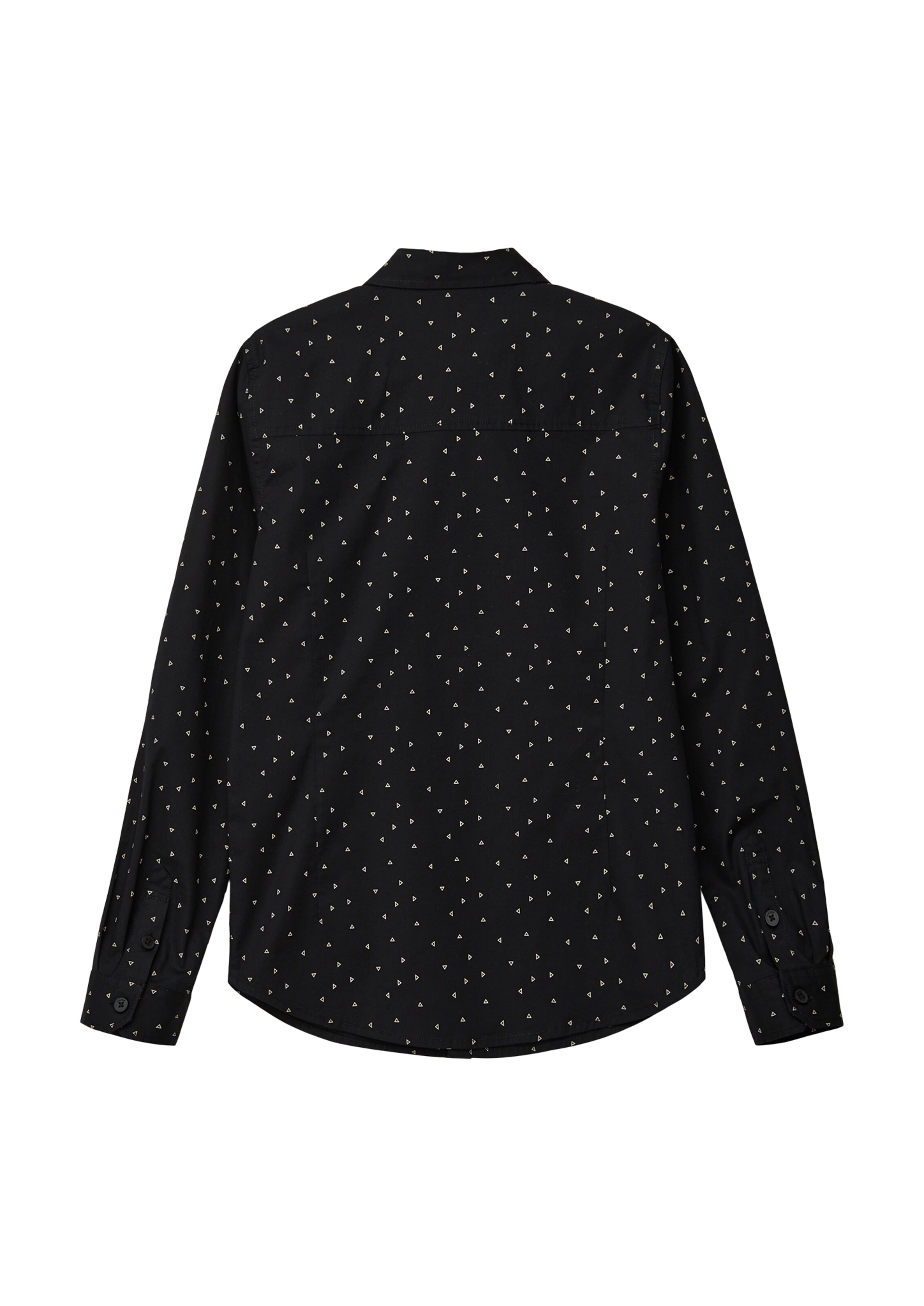 s.Oliver Slim Fit Hemd in Schwarz