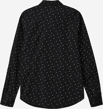s.Oliver Slim fit Button Up Shirt in Black