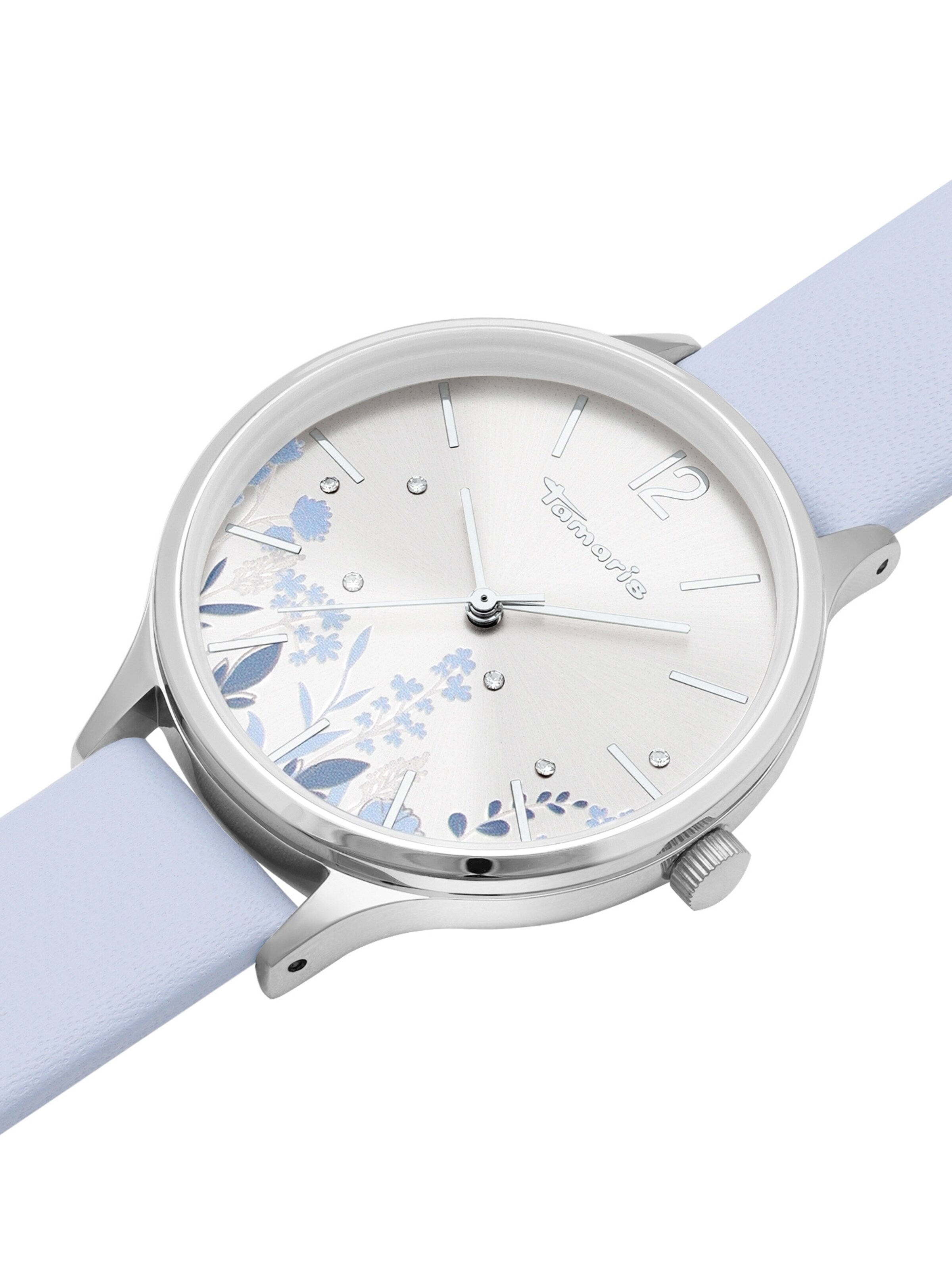 Tamaris Analog Watch 'Life Tree' in Blue