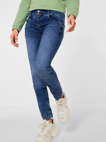 STREET ONE Slimfit Jeans in Blau: predná strana