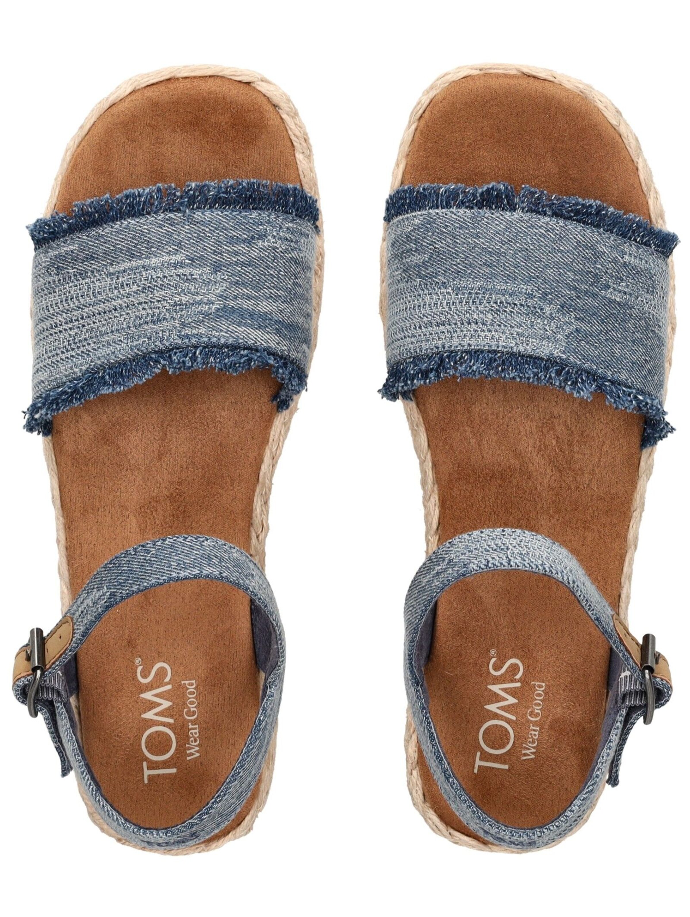 Sandalo con cinturino di TOMS in blu