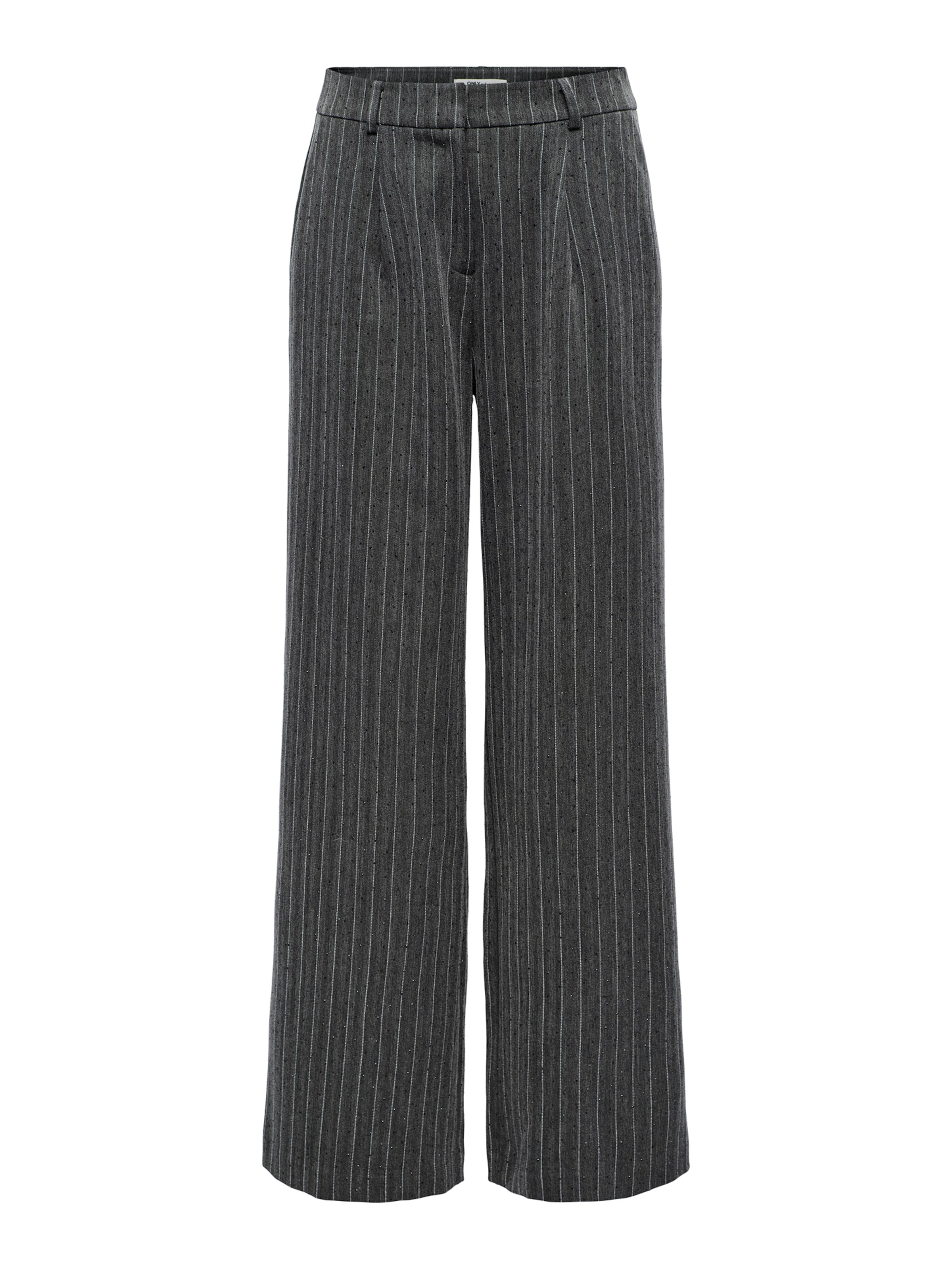 ONLY Широкий Штаны 'ONLSIGA' в Серый: спереди